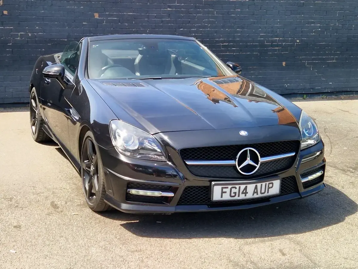 Used Mercedes SLK250 AMG 2014 Black Cabriolet