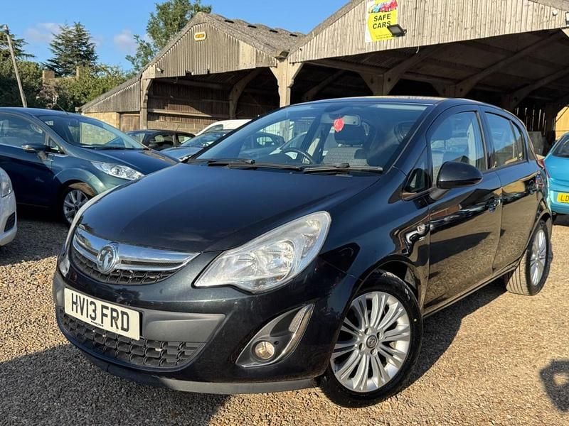 Black Used 2013 Vauxhall Corsa S Hatchback | £2,999 (Good price) - Image 1/4