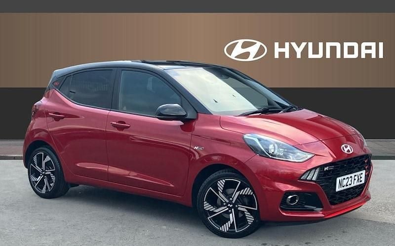 Used Hyundai i10 N Line 101 HP (74 kW) 2023 Red Hatchback