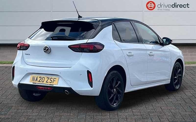 Used Vauxhall Corsa SRi 101 HP (74 kW) 2020 White Hatchback