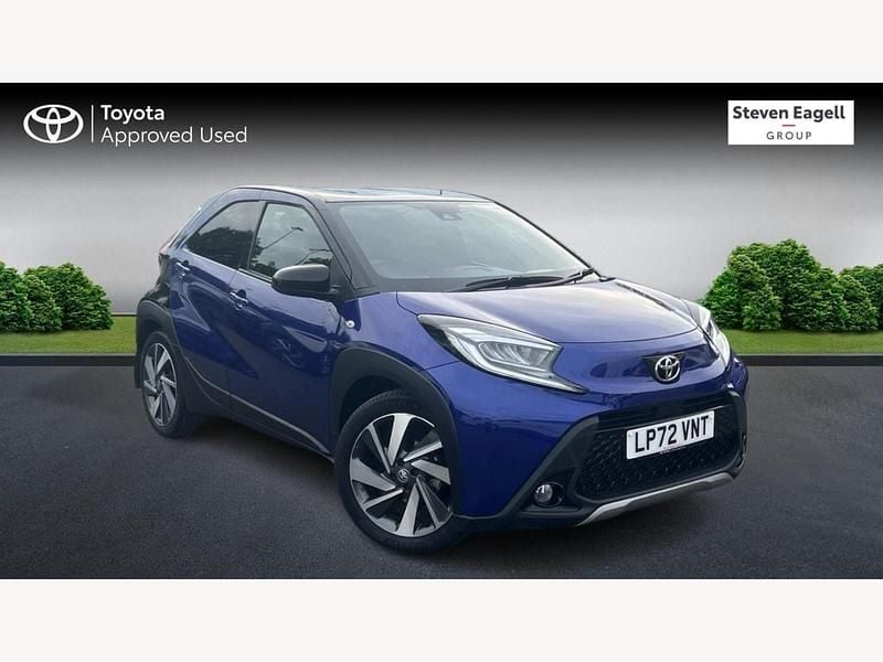 Blue Used 2023 Toyota Aygo X SUV | £14,666 - Image 1/3