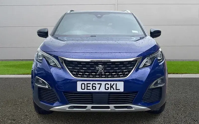 Used Peugeot 3008 GT-line 165 HP (121 kW) 2017 Blue SUV