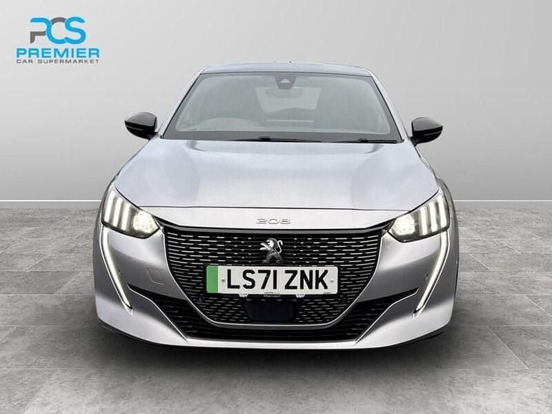 Used Peugeot e-208 GT 100 kW (136 HP) 2021 Grey Hatchback