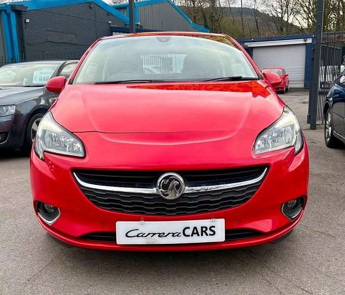Used Vauxhall Corsa 90 HP (66 kW) 2016 Red Hatchback