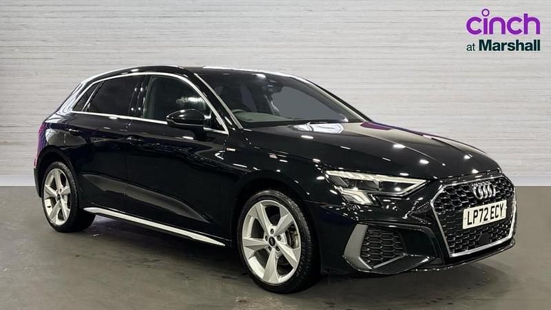 Used Audi A3 e-tron S-Line 204 HP (150 kW) 2022 Black Hatchback