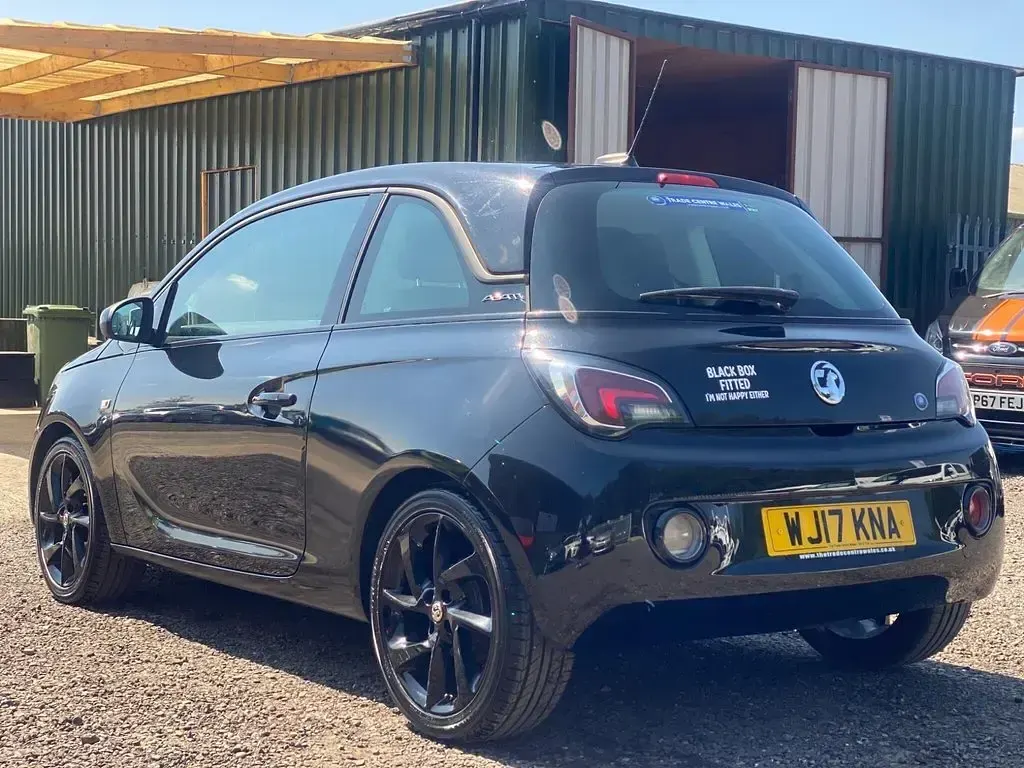 Used Vauxhall Adam S 70 HP (51 kW) 2017 Black Hatchback