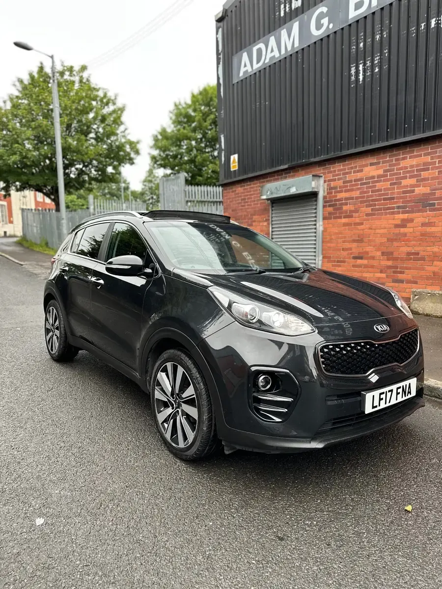 Used Kia Sportage 141 HP (103 kW) 2017 Black SUV