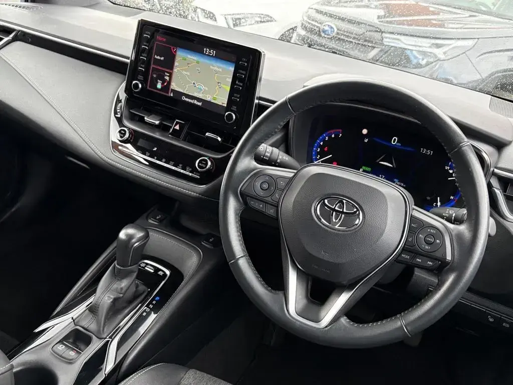 Used Toyota Corolla Design 2021 Blue Hatchback