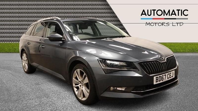 Grey Used 2017 Skoda Superb SE L Executive Estate | £13,590 (Fair price) - Image 1/4