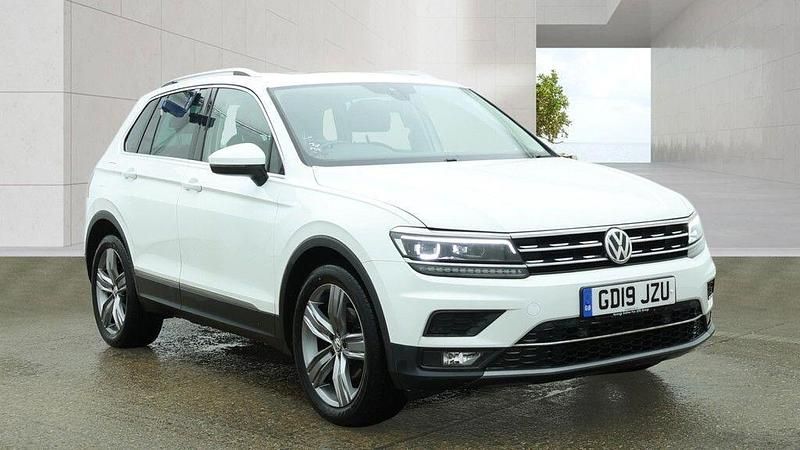 Used VW Tiguan SEL 150 HP (110 kW) 2019 White SUV