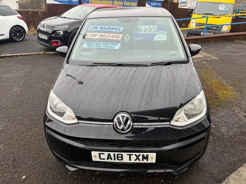 Begagnad VW up! move up! 60 HK (44 kW) 2018 Svart Halvkombi