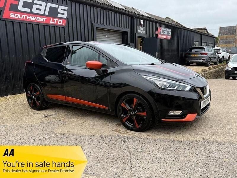 Black Used 2018 Nissan Micra S Hatchback | £7,495 (Fair price) - Image 1/4