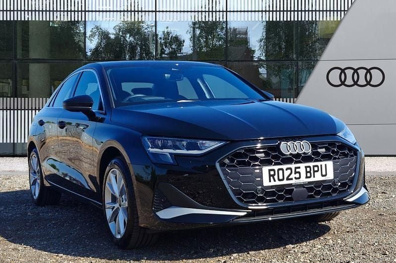 Black Used 2025 Audi A3 Sport Sedan | £25,290 (Good price) - Image 1/4