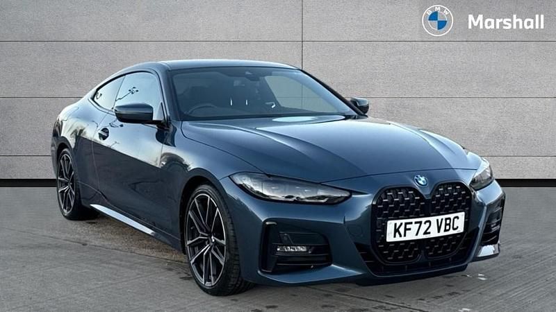 Blue Used 2023 BMW 420 M Sport Coupe | £27,044 (Super price) - Image 1/4
