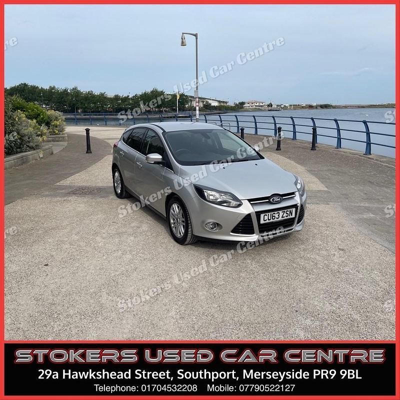 Silver Used 2013 Ford Focus Titanium Hatchback | £5,995 (Fair price) - Image 1/4
