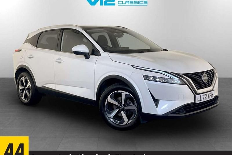 White Used 2022 Nissan Qashqai N-Connecta SUV | £12,195 (Good price) - Image 1/1
