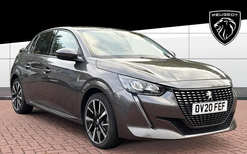 Grey Used 2020 Peugeot 208 Allure Hatchback | £12,037 (Fair price) - Image 1/4