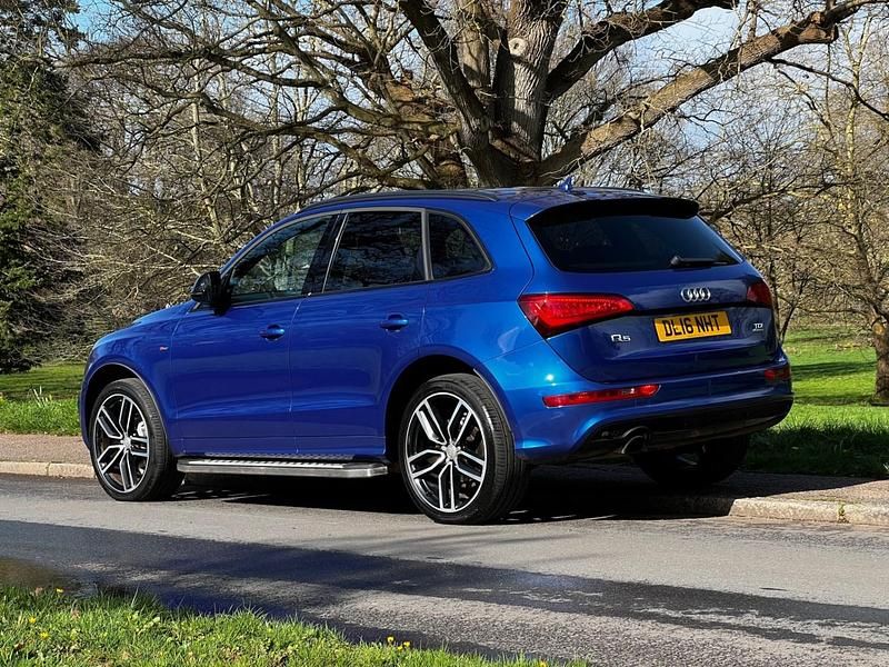 Used Audi Q5 S-line plus 190 HP (139 kW) 2016 Blue SUV