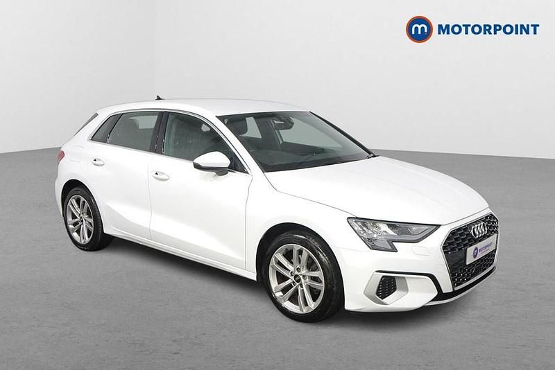 Used Audi A3 Sport 2022 White Sedan