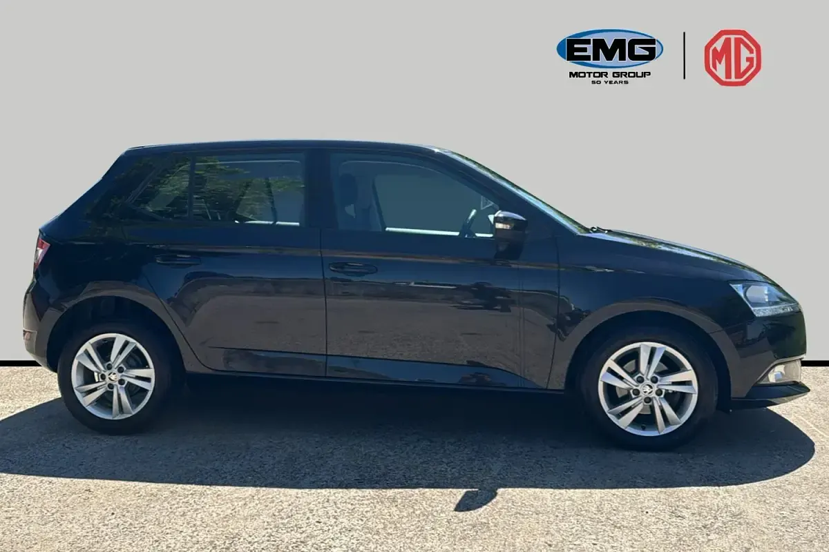 Used Skoda Fabia SE 95 HP (69 kW) 2020 Black Hatchback