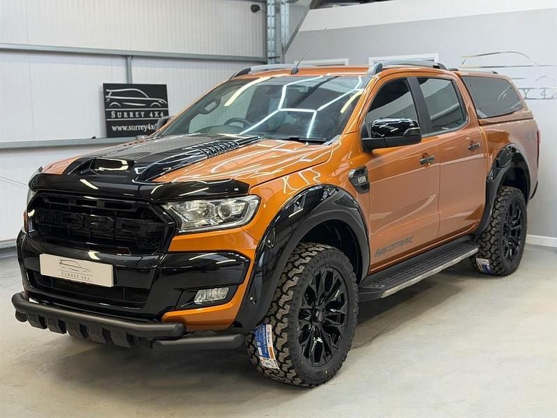 Used Ford Ranger Wildtrack 200 HP (147 kW) 2018 Orange Pickup