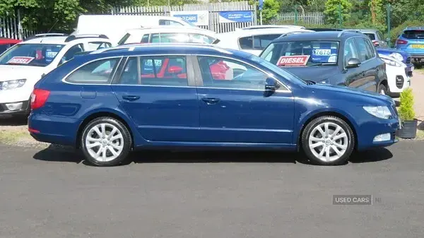 Used Skoda Superb SE 2013 Blue Estate