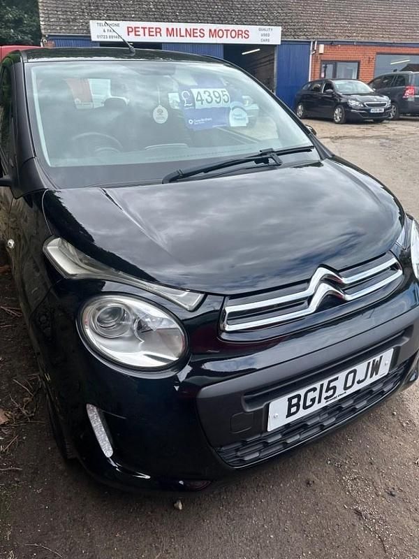 Black Used 2015 Citroën C1 Feel Hatchback | £4,195 (Fair price) - Image 1/2