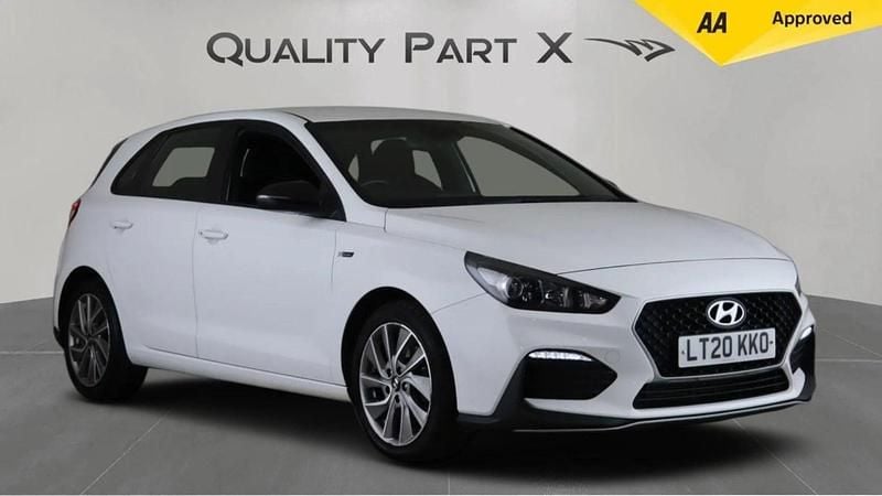 White Used 2020 Hyundai i30 N Line Hatchback | £10,480 (Fair price) - Image 1/4