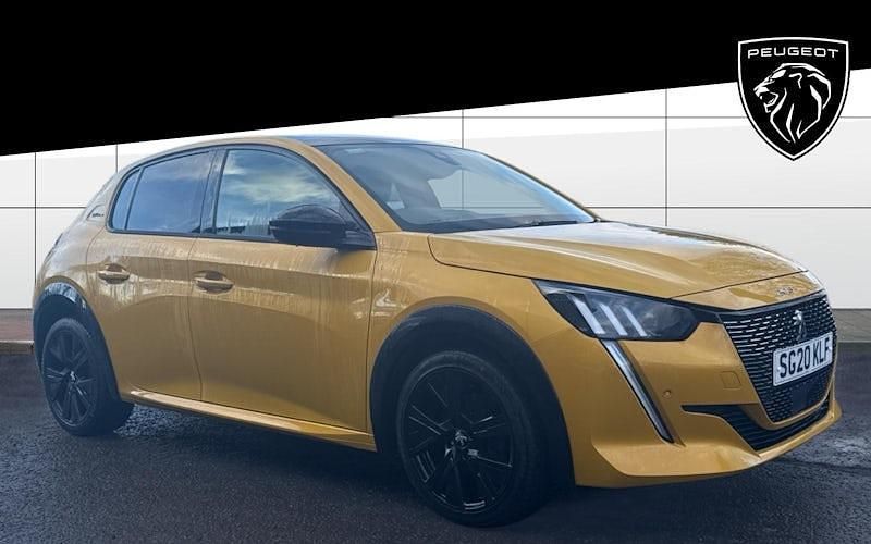 Yellow Used 2020 Peugeot 208 GT-line Hatchback | £11,955 (Fair price) - Image 1/4