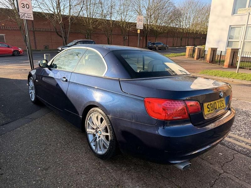 Used BMW 320 Cabriolet Comfort Edition 184 HP (135 kW) 2010 Blue Cabriolet