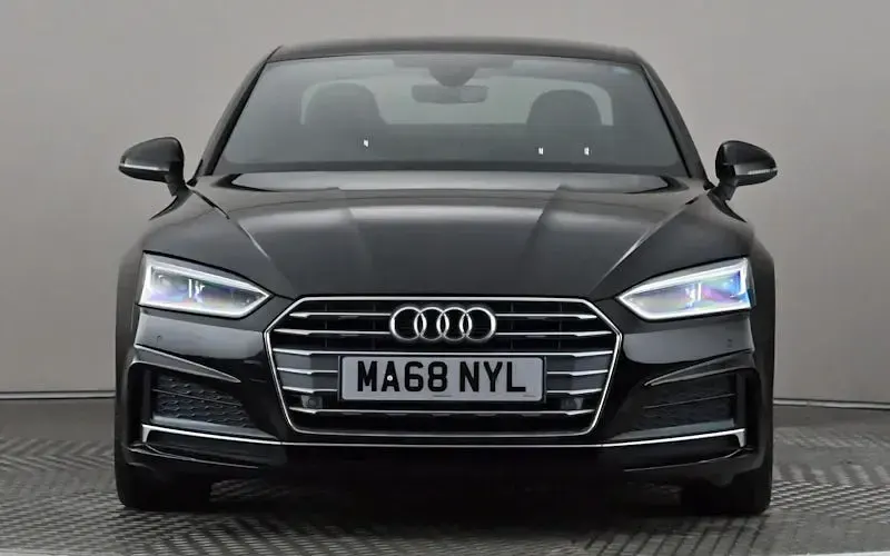 Used Audi A5 S-Line 150 HP (110 kW) 2018 Black Coupe