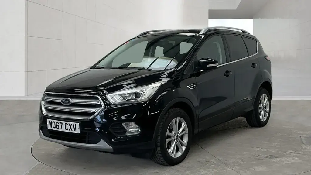 Used Ford Kuga Titanium 150 HP (110 kW) 2018 Black SUV