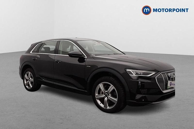 Black Used 2020 Audi e-tron SUV | £18,699 (Fair price) - Image 1/4