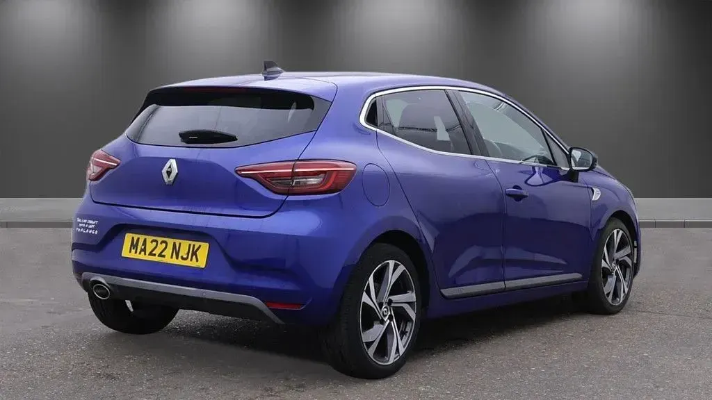 Used Renault Clio RS Line 90 HP (66 kW) 2022 Blue Hatchback