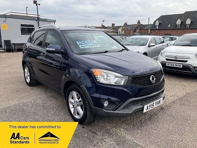 Blue Used 2015 Ssangyong (KGM) Korando SUV | £5,995 - Image 1/4