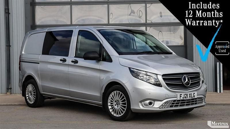 Silver Used 2021 Mercedes Vito Premium MPV | £21,950 (Good price) - Image 1/4
