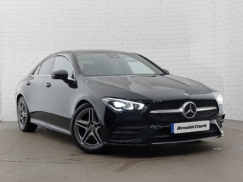 Black Used 2019 Mercedes CLA180 AMG line Sedan | £21,498 (Fair price) - Image 1/4
