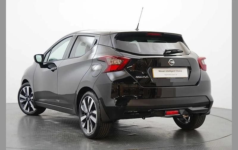 Used Nissan Micra Tekna 91 HP (66 kW) 2022 Black Hatchback