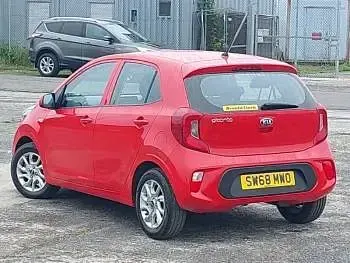 Used Kia Picanto 2019 Red Hatchback