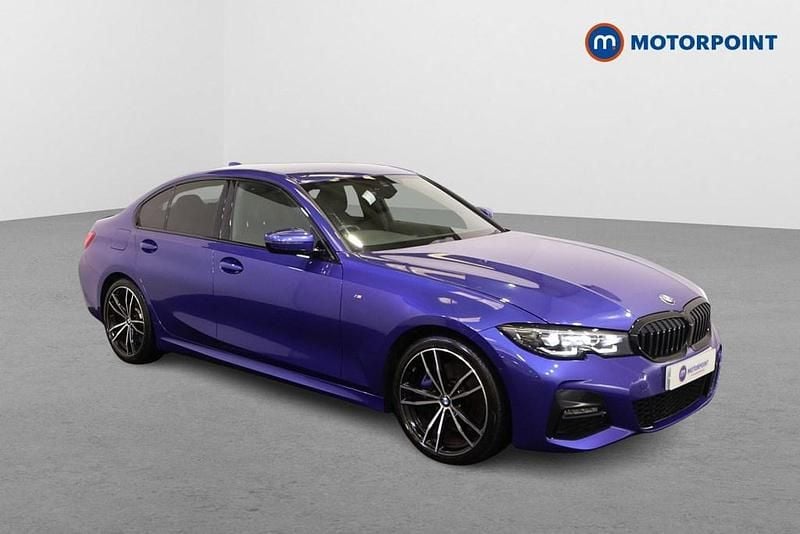 Blue Used 2021 BMW 320 M Sport Sedan | £26,599 (A bit pricey) - Image 1/4