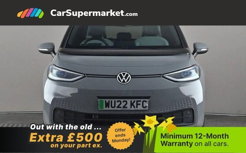 Used VW ID.3 Pro Performance 150 kW (204 HP) 2022 Grey Hatchback