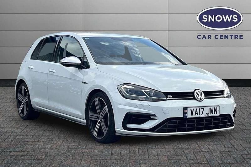White Used 2017 VW Golf VII R Hatchback | £19,746 (Fair price) - Image 1/4