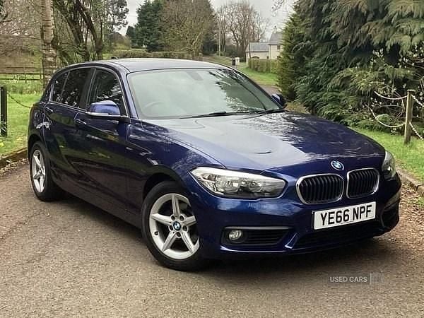 Used BMW 118 2016 Blue Hatchback