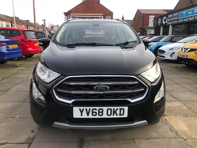 Used Ford Ecosport Titanium 125 HP (91 kW) 2019 Black SUV