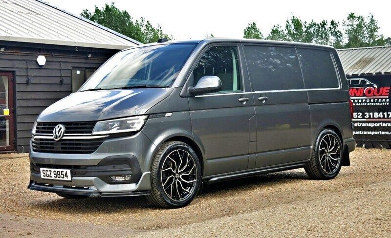 Grey Used 2021 VW T6.1 Sportline Van | £21,995 (Good price) - Image 1/2