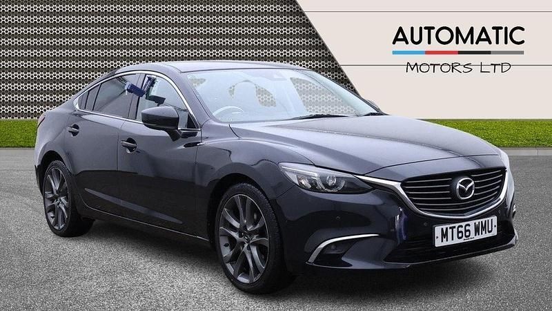 Black Used 2016 Mazda 6 Inclusive Sedan | £7,490 (Fair price) - Image 1/4