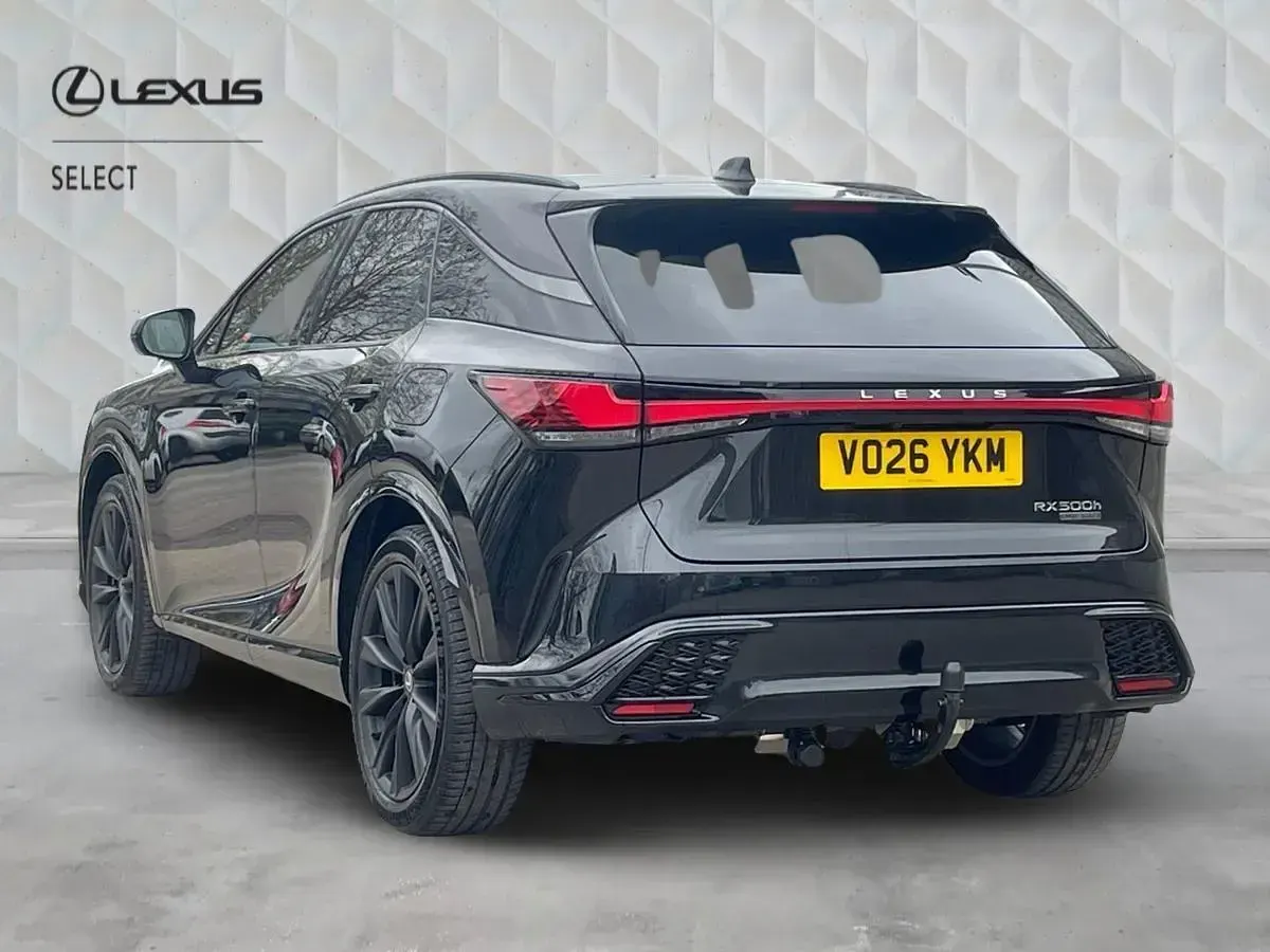 Used Lexus RX500h Sport Line 371 HP (272 kW) 2026 Black SUV