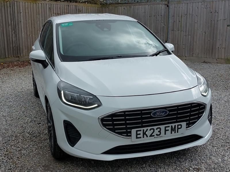 Used Ford Fiesta Titanium X 125 HP (91 kW) 2023 White Hatchback