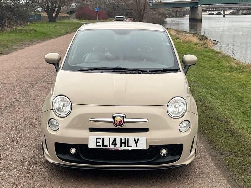 Used Abarth 500 2014 Beige Hatchback
