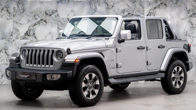 Used Jeep Wrangler Overland 2019 Grey SUV